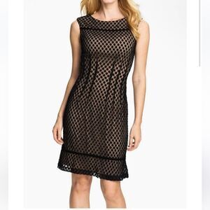 Adrianna Papell Overlay Dress